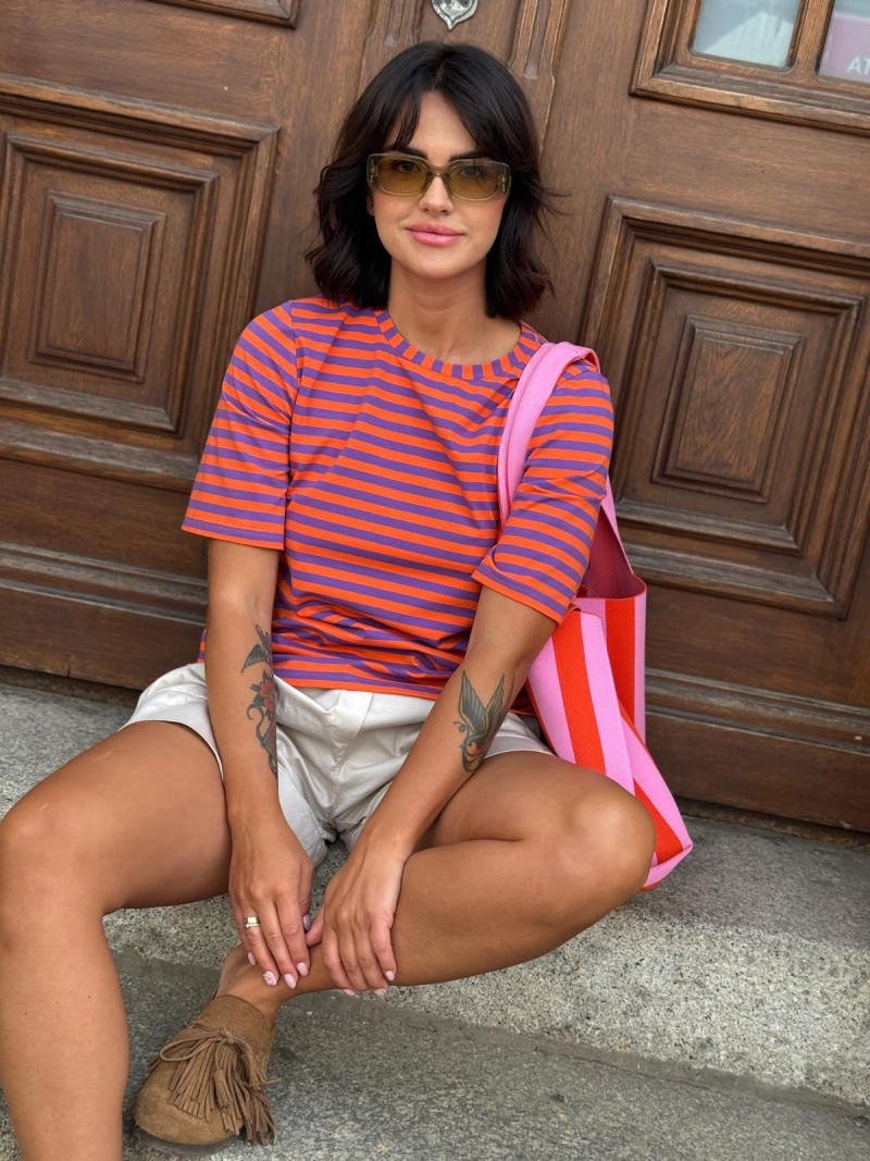 Miniatura produktu T-shirt Matt Orange&Purple