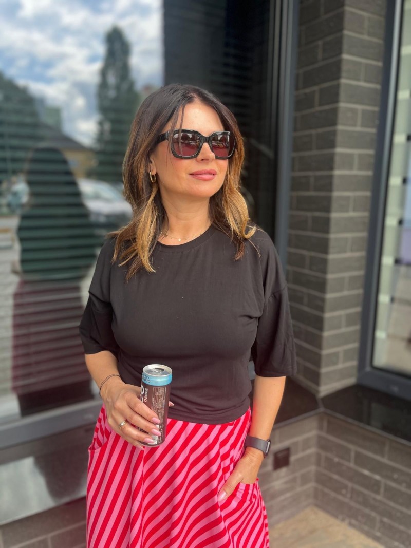 Miniatura produktu Czarny T-shirt w marynarskim stylu Sailor Black