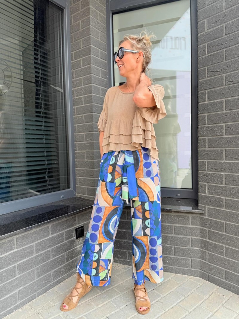 Miniatura produktu Spodnie Midi Culoty Beach