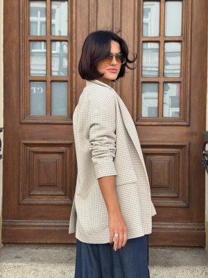 Bawełniany Żakiet z kieszeniami Cassie B&E