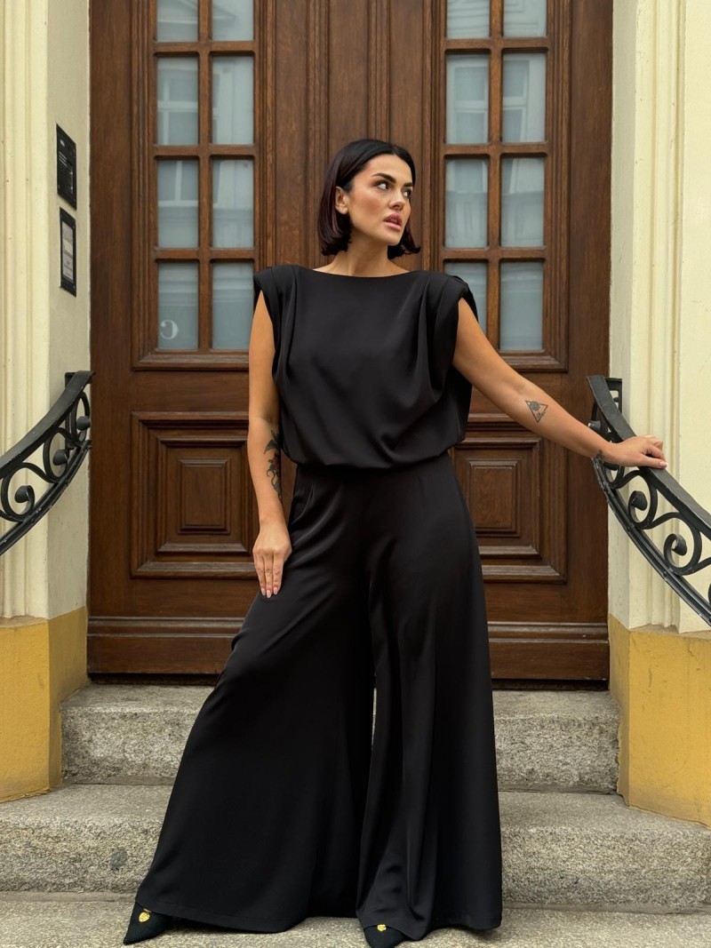 Miniatura produktu Dwustronna czarna Bluzka bez rękawów Blues Black