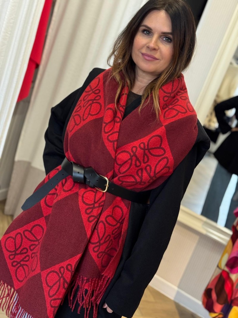 Miniatura produktu Szal Cashmere&Red