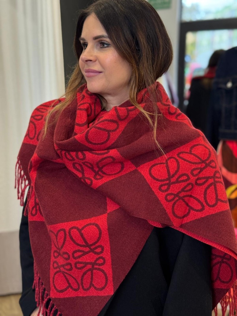 Miniatura produktu Szal Cashmere&Red