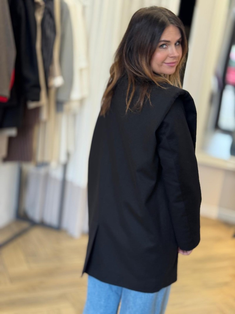 Miniatura produktu Wełniany Żakiet z domieszką kaszmiru w kolorze czarnym Mistero Black&Cashmere