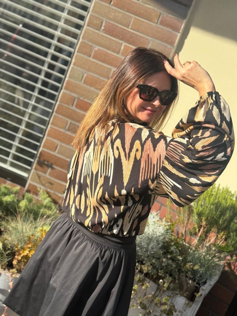 Miniatura produktu Czarna Spódniczka Bawełniana mini Mili Black