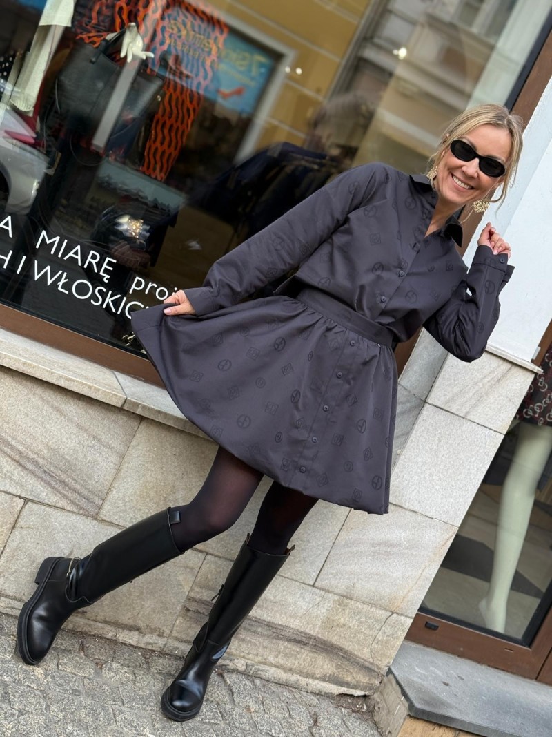 Miniatura produktu Czarna Spódniczka Bombka Mini Mili G&Black