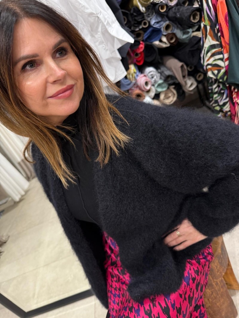 Miniatura produktu Sweter Cardigan Black