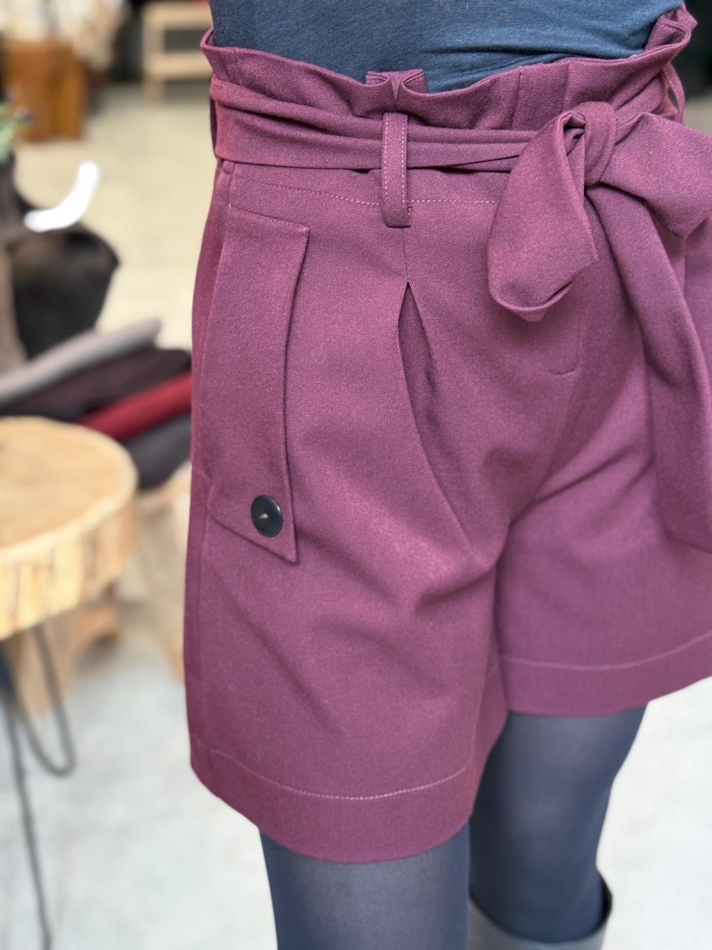 Miniatura produktu Spodenki Paris Bordo