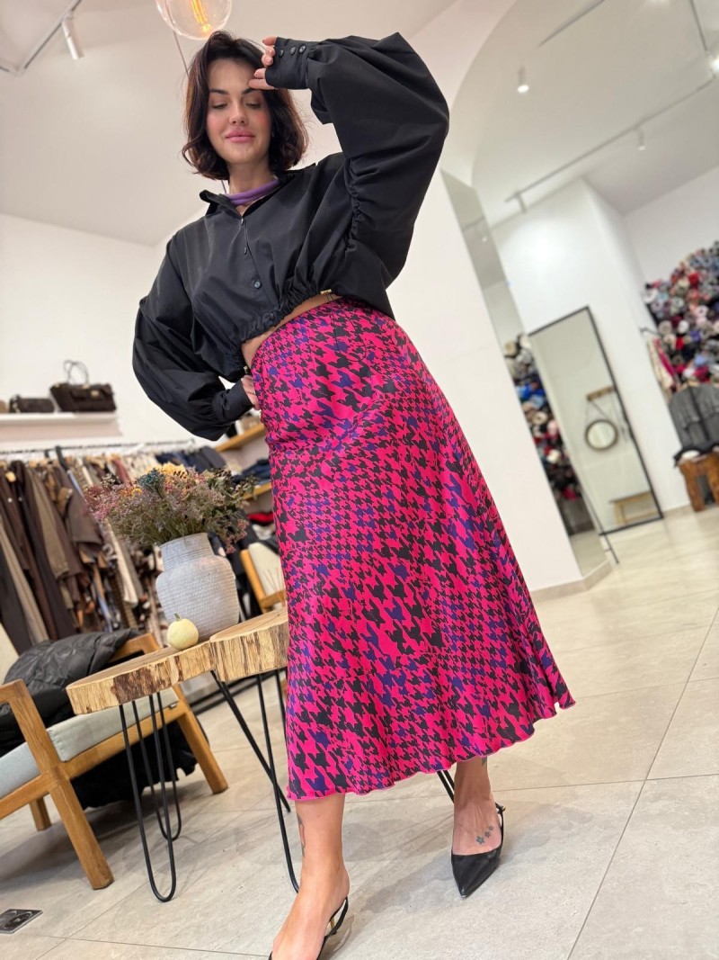 Miniatura produktu Klasyczny Top z wiskozy w kolorze grafitowym Klif Graphite