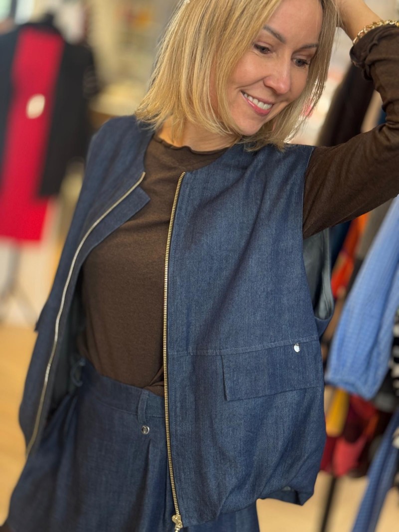 Miniatura produktu Kamizelka Gilet Dark Jeans