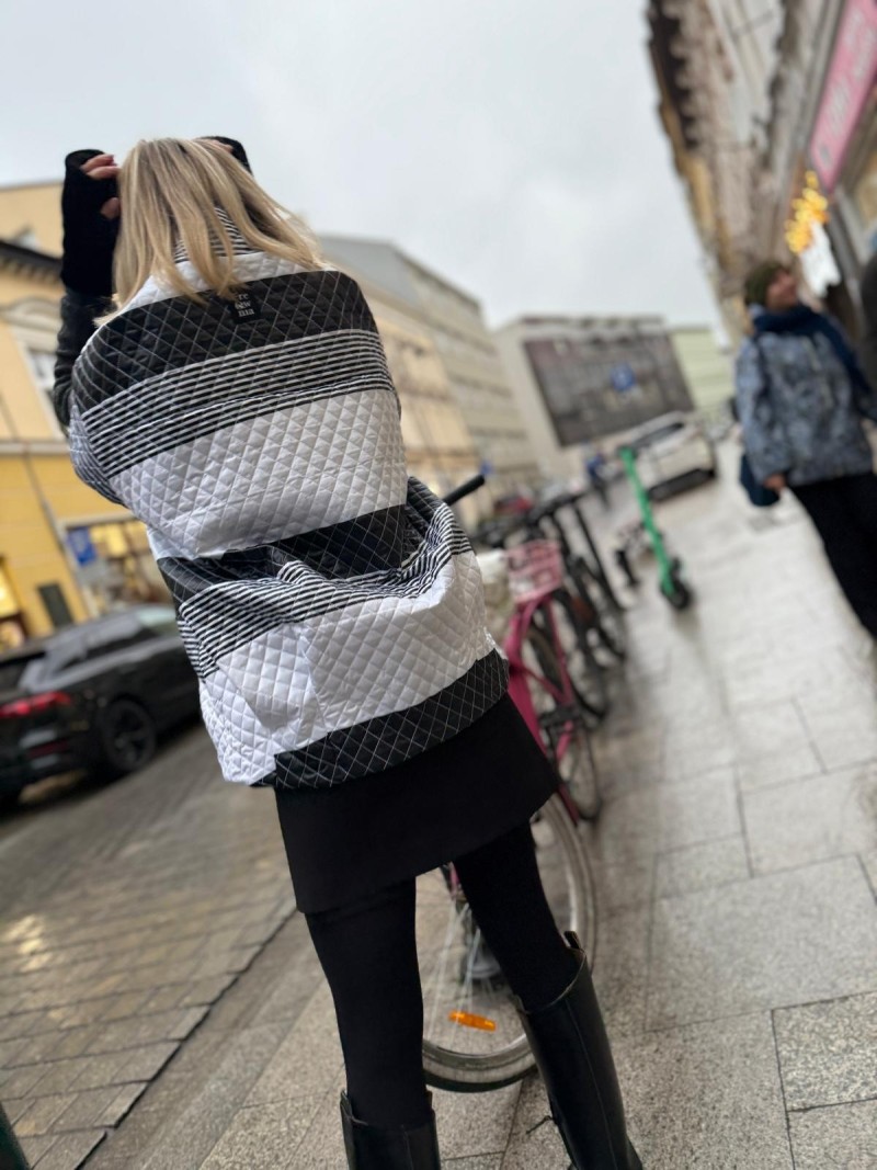 Miniatura produktu Kamizelka Pikowana Black&White