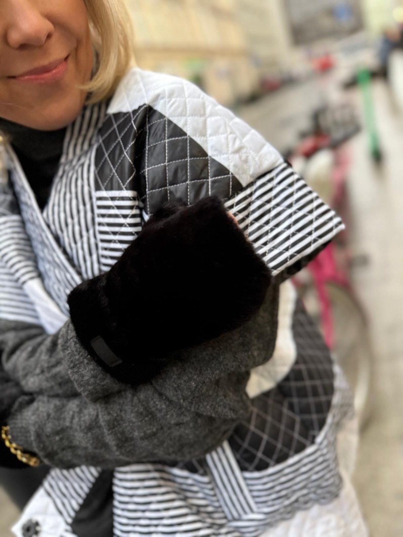 Miniatura produktu Kamizelka Pikowana Black&White