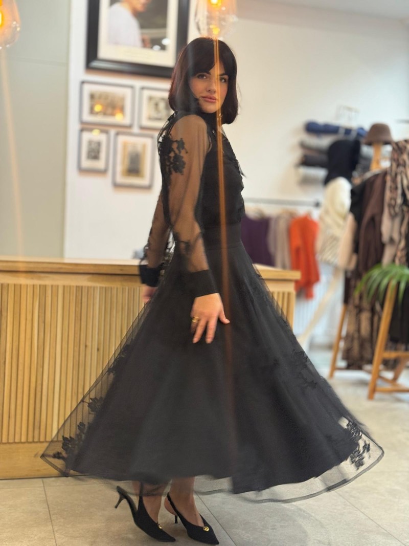 Miniatura produktu Spódnica Leyla Black&Koronka