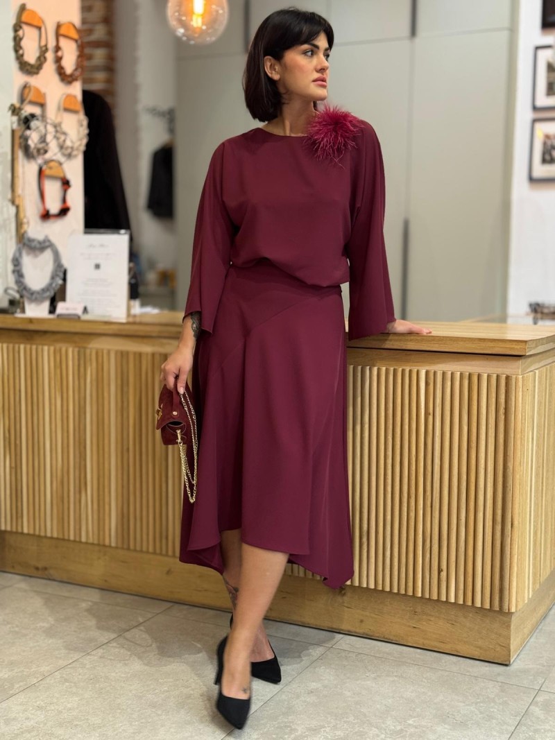 Miniatura produktu Spódnica Widia Bordo