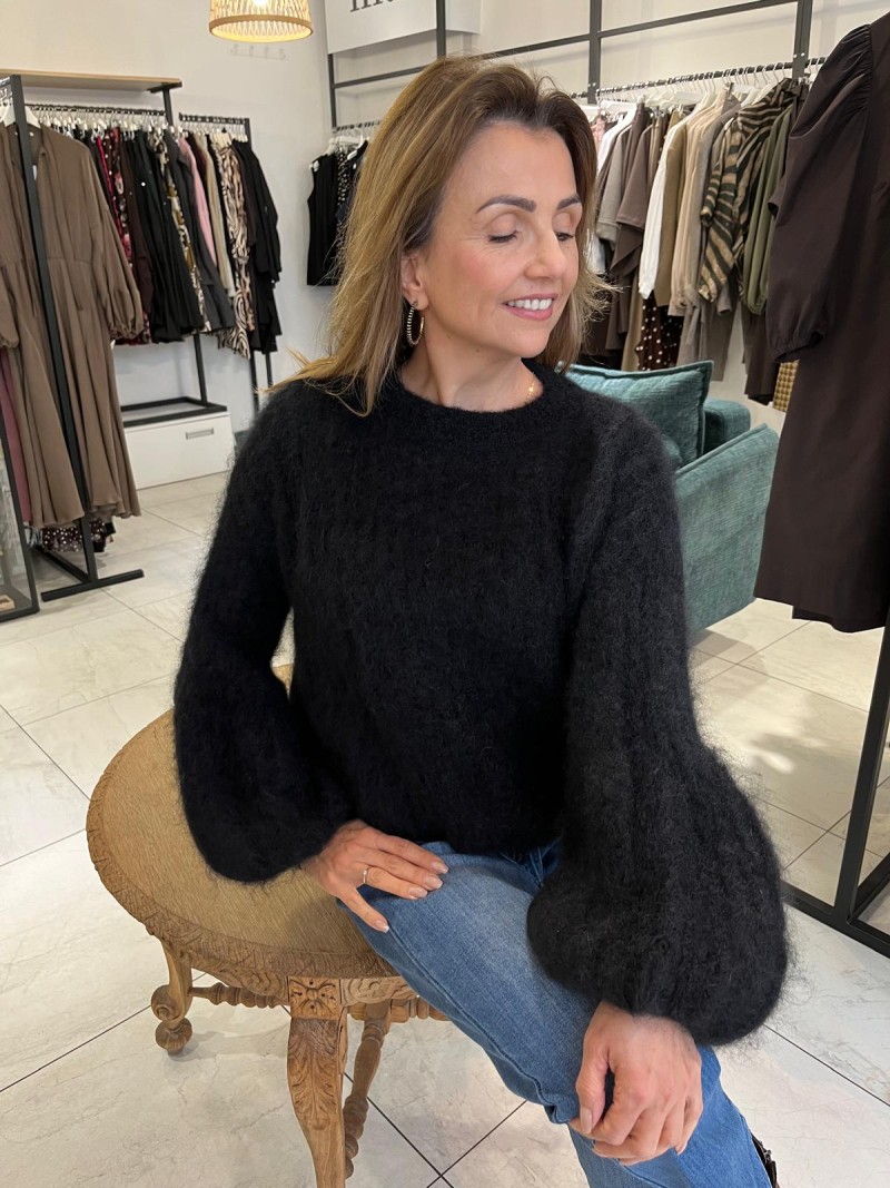 Miniatura produktu Sweter Moher Black