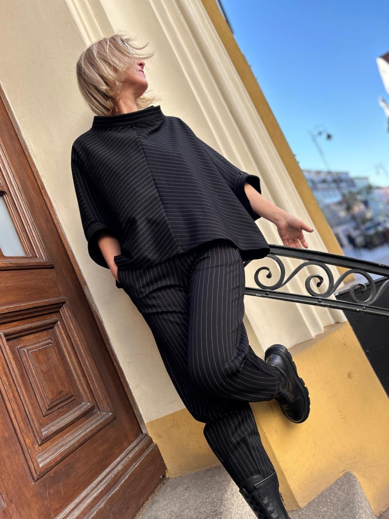 Miniatura produktu Bluza Oversize Butterfly B&W