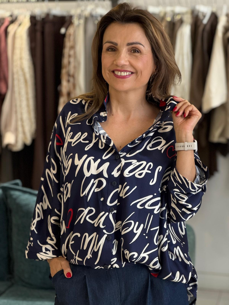 Miniatura produktu Koszula Ella Heart&Navy