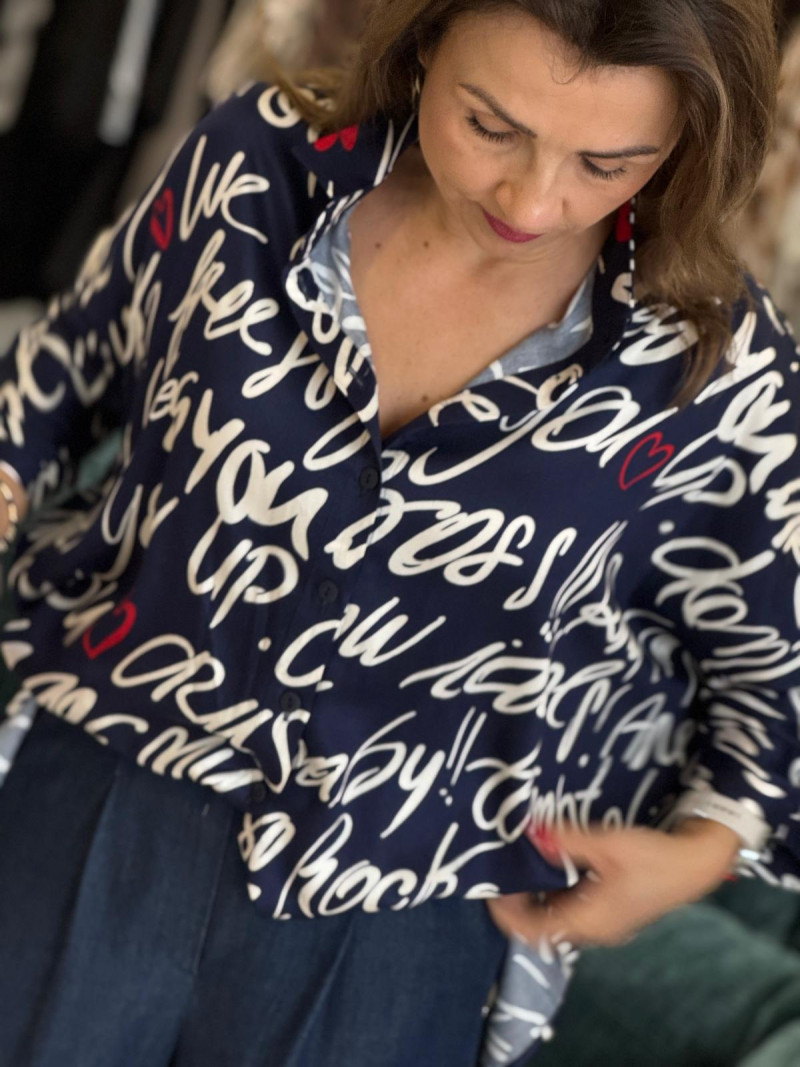 Miniatura produktu Koszula Ella Heart&Navy