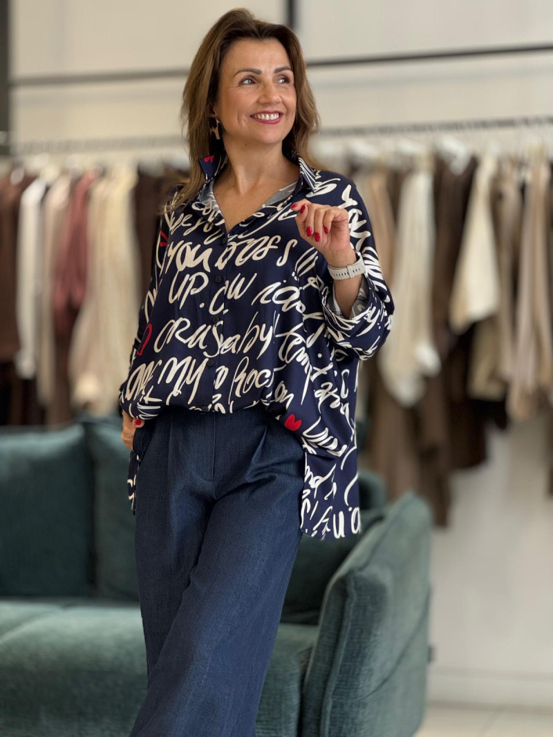 Miniatura produktu Koszula Ella Heart&Navy