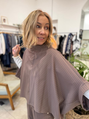 Bluza Oversize Butterfly Cappuccino