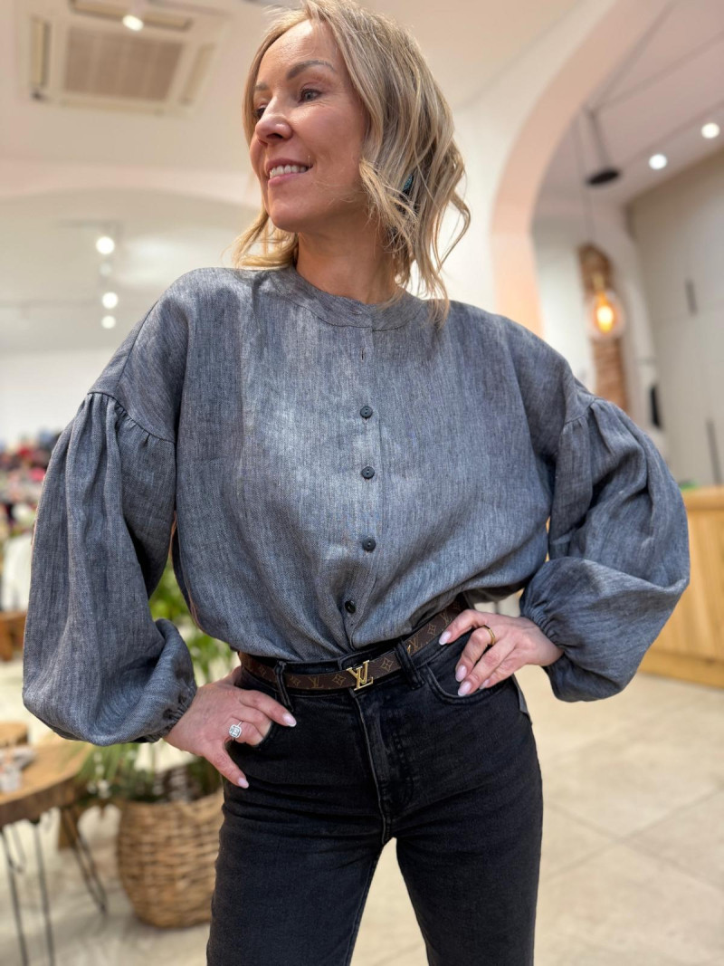 Miniatura produktu Koszula Fara Len&Graphite