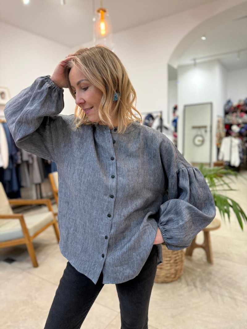 Miniatura produktu Koszula Fara Len&Graphite