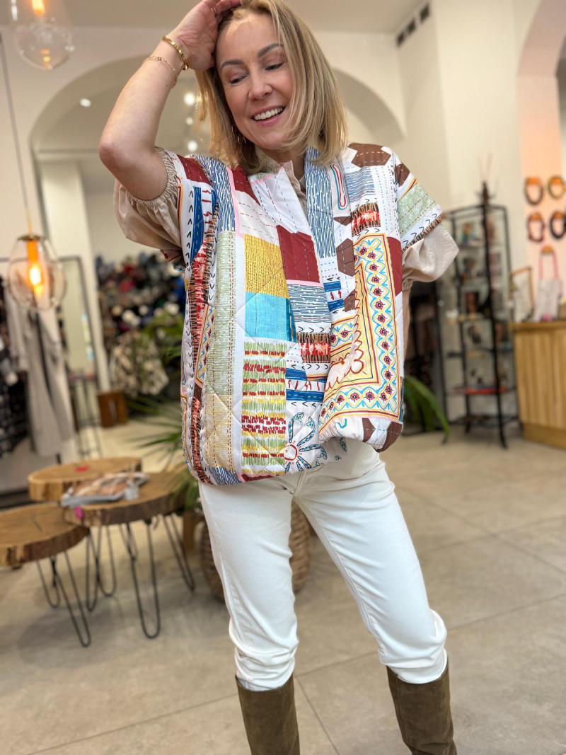 Miniatura produktu Kamizelka Pikowana Color