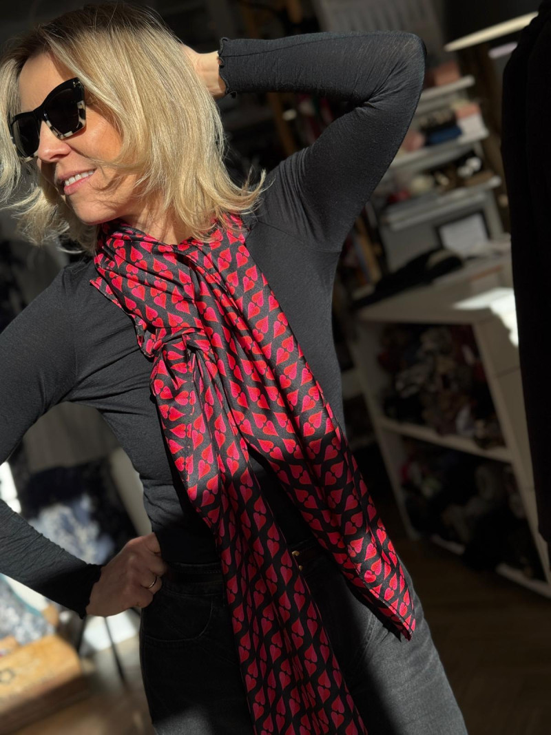 Miniatura produktu Apaszka Silk&Heart