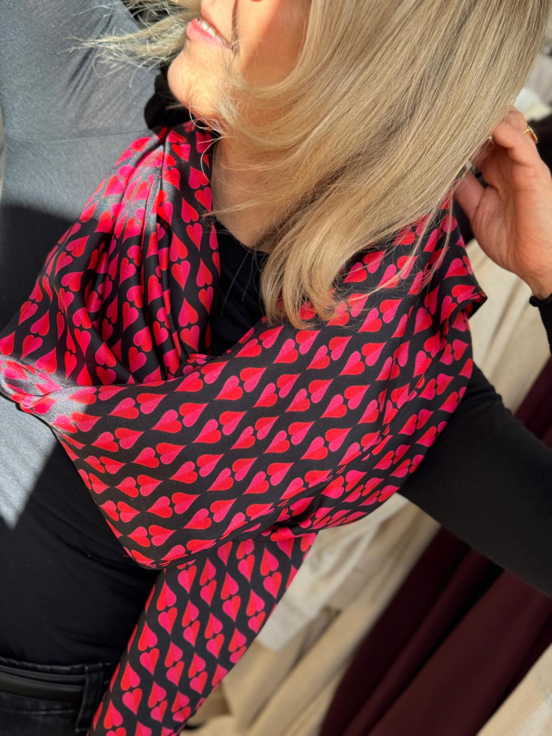 Miniatura produktu Apaszka Silk&Heart