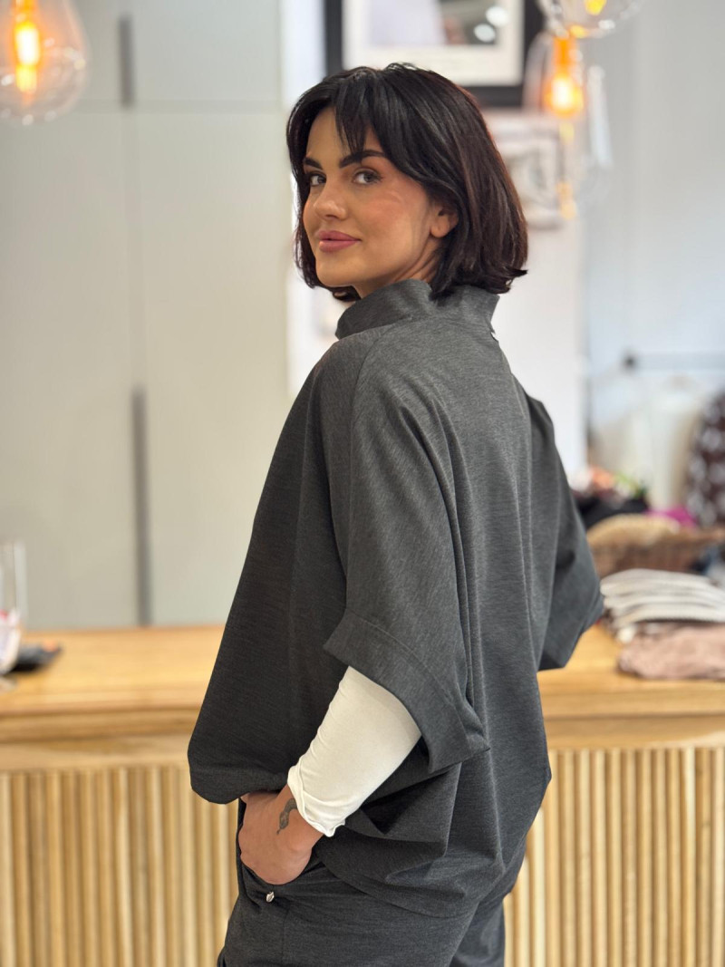 Miniatura produktu Bluza Oversize Butterfly Grey