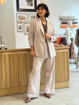 Spodnie Culoty Beige