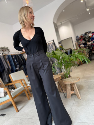 Bluzka Merlin Deep Black