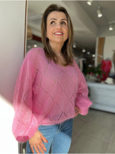 Sweter Toscana Pink