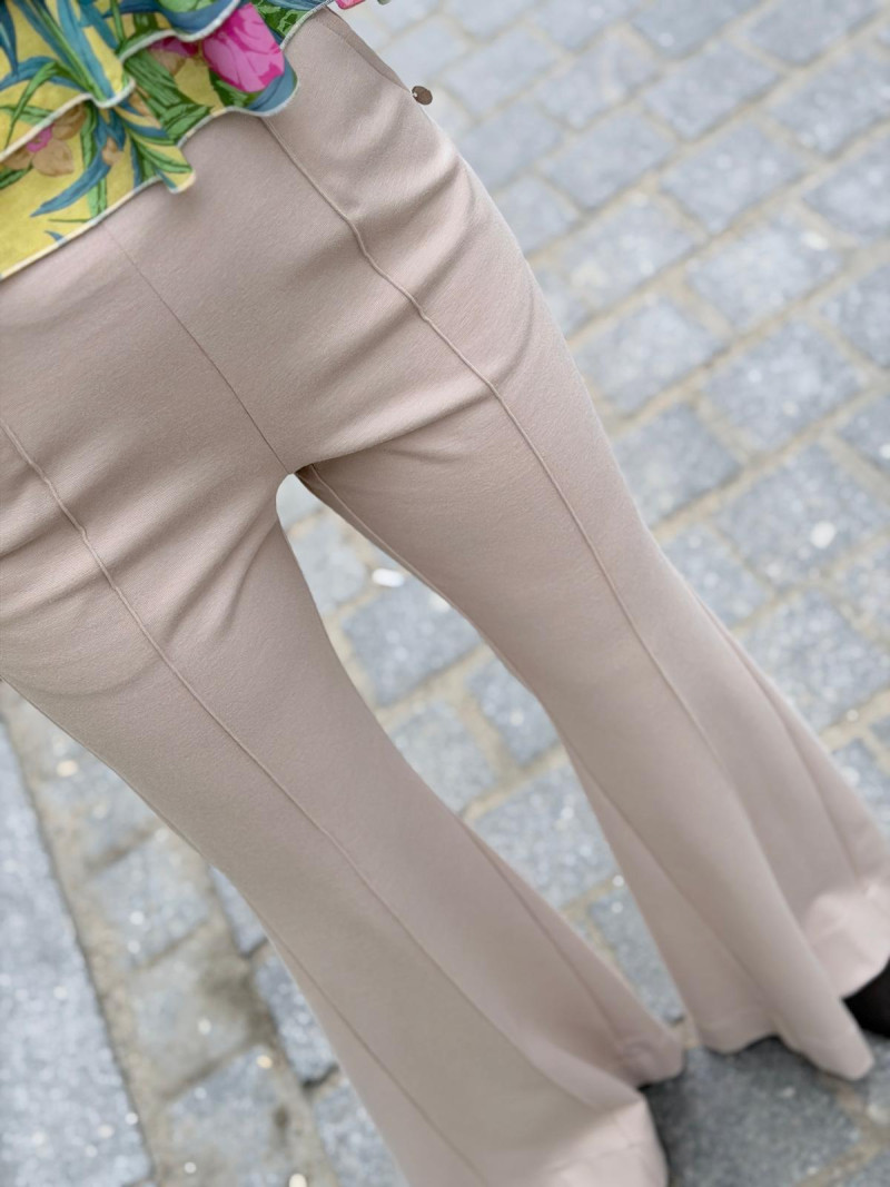 Miniatura produktu Spodnie Flare Beige
