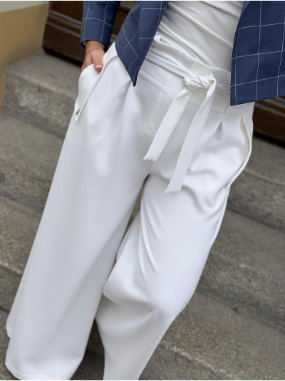 Spodnie Paris White