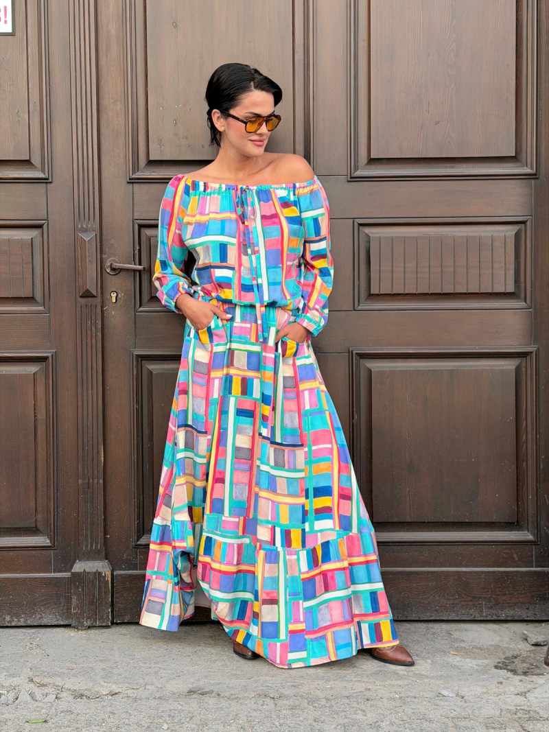 Miniatura produktu Sukienka Hiszpanka Geo