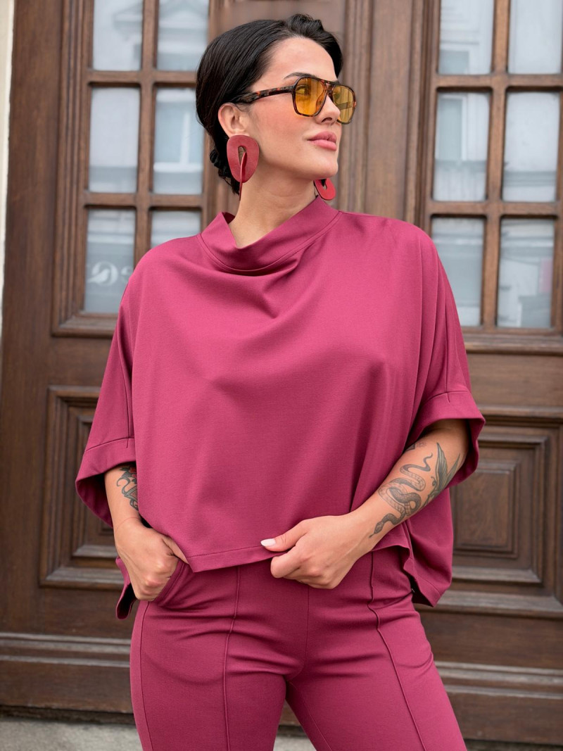 Miniatura produktu Bluza Oversize Butterfly Rubin