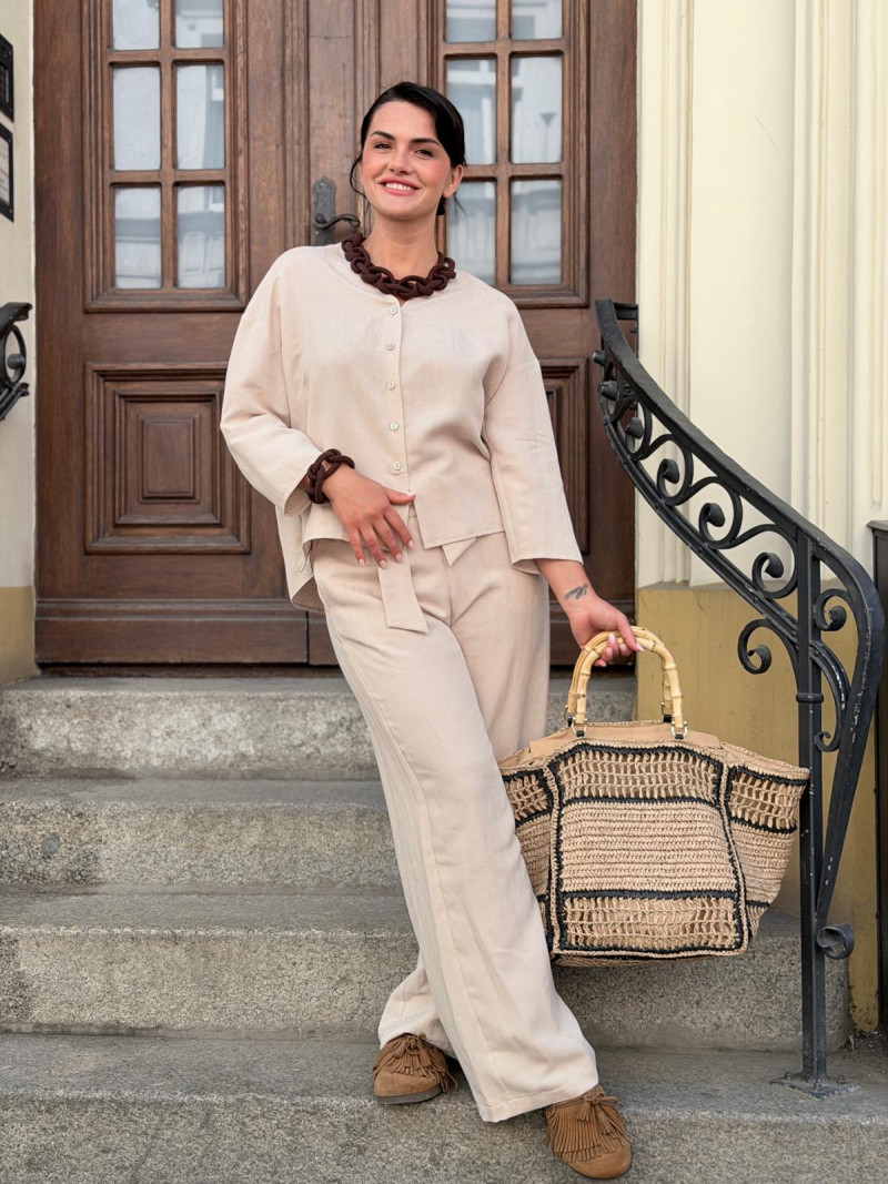 Miniatura produktu Spodnie Culoty Straw Color