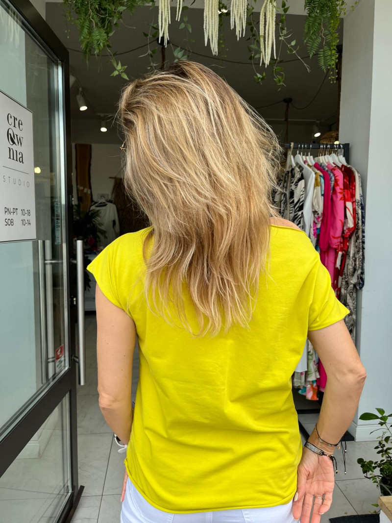 Miniatura produktu Bawełniany T-shirt Cleo Lemon