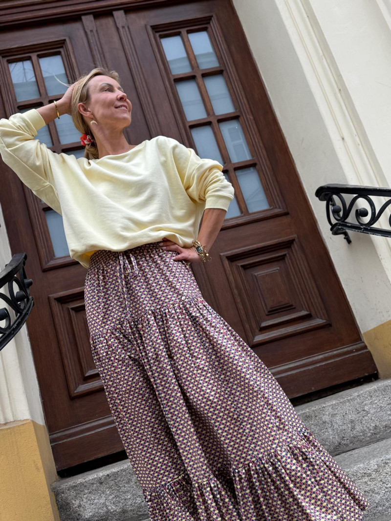 Miniatura produktu Spódnica Boho Damska midi na gumce Amelia Butter&Dots