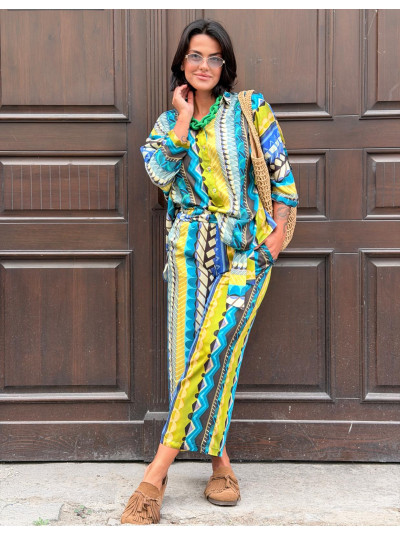 Spodnie Culoty Costa Rosa&Blue