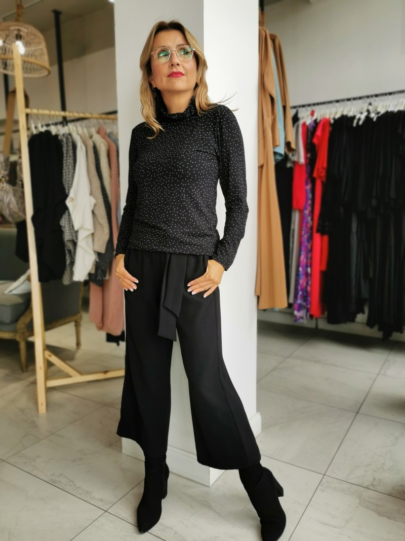 Miniatura produktu Spodnie Midi Culoty Black