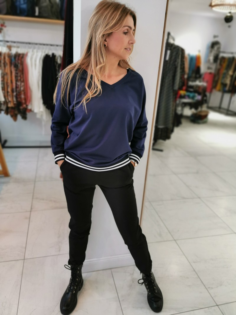 Spodnie Cygaretki Black